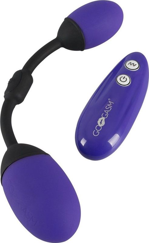 Liebeskugeln mit Vibration für Vagina und Anus | Beckenboden Training GoGasm 1 St Beckenbodentrainer