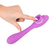 Vibrator „2 Function Bendable Vibe“ mit Leck-Zunge