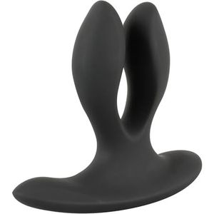 XOUXOU - oplaadbare dubbele anaal vibrator (zwart)