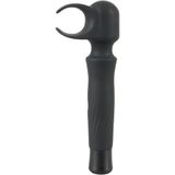 Man Wand - Zwart - Vibrator Voor Mannen - Eikel Vibrator - 7 Standen - Seksspeeltjes Voor Mannen