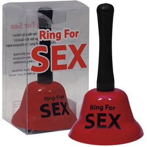 Glocke "Ring for Sex" Handklingel