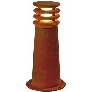 SLV 229020 Rusty Round 40 Staande buitenlamp Spaarlamp E27 11 W IJzer (geroest)