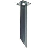 SLV grondspies voor GRAFIT RUSTY SLOT LOGS staand armatuur/grondspies voor buitenlamp, verlichting van tuin, terras, planten, wegen, buitenarmatuur, buitenspot/grijs