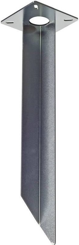 SLV grondspies voor GRAFIT RUSTY SLOT LOGS staand armatuur/grondspies voor buitenlamp, verlichting van tuin, terras, planten, wegen, buitenarmatuur, buitenspot/grijs