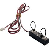 SLV Onderdeel | Stekkerdoos, 3 uitgangen met twee bruggen, zwart, max. 350 mA | Zubehör (universal)