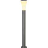 SLV staand armatuur ALPA CONE 100 / buitenverlichting voor wegen, wanden, ingangen, led outdoor tuinlamp / E27 IP55 24 W antraciet