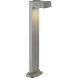 SLV 232294 Quadrasyl 75 Staande buitenlamp Spaarlamp GX53 11 W Zilver-grijs