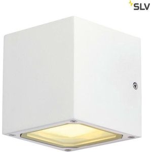 SLV Sitra Cube Buitenlamp (wand) 18 W Wit