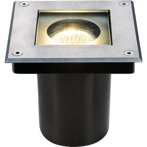 SLV LED Grondspot Vierkant | 1X GU10 Max 35W  Dimbaar IP67 | DASAR