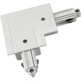 SLV Onderdeel | Hoekverbinding voor 1-fase HV-hoogspanningsrail, inbouwversie wit, aar | 1~ SYSTEM