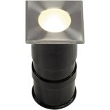 SLV Power Trail Lite 228342 LED-buitenlamp (inbouw) LED vast ingebouwd LED 1 W Zilver-grijs