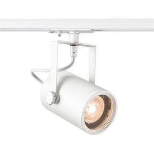 SLV 1-fasesysteem Spot EURO SPOT/spot, led-spot, plafondspot, plafondarmatuur, railsysteem, binnenverlichting/GU10 25 W wit