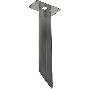 SLV grondspies voor IPERI/grondspies voor buitenlamp, verlichting van tuin, terras, planten, wegen, buitenarmatuur, buitenspot/grijs