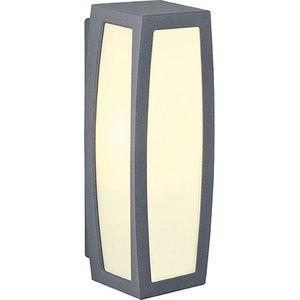 SLV buiten wandlamp Meridian Box Sensor - antraciet