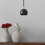 SLV - Light Eye Ball - Hanglamp - Zwart/Chroom - GU10 Fitting, 1 x 6 W LED