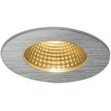 SLV - Patta-I - LED Inbouwlamp - Geborsteld Aluminium - Dimbare LED Driver, IP65
