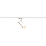 SLV 1-fasesysteem Spot HELIA 50/spot, led-spot, plafondspot, plafondarmatuur, railsysteem, binnenverlichting/3000K 11 W 750 lm wit 35 graden