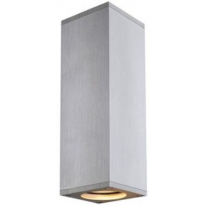 SLV 1000329 Wandlamp GU10 Aluminium (geborsteld), Wit