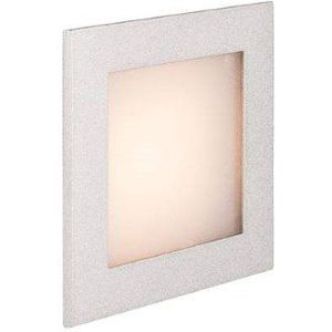 SLV wandinbouwarmatuur FRAME LED 230V BASIC/plafond- en wandverlichting binnen, led spot, inbouwarmatuur, wandinbouwarmatuur, plafondspot / 2700K 3.1W 140lm grijs