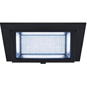 SLV ALAMEA plafondinbouwlamp aluminium zwart