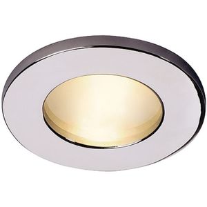 SLV Inbouwspot Dolix Out GU10 Round voor buiten chroom - 1001166