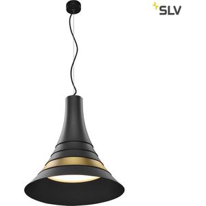 SLV pendelarmatuur BATO 45 PD/woonkamerlamp, binnenverlichting, hangarmatuur eetkamer, led, plafondarmatuur / 2700K 30 W 1450 lm goud dimbaar 100 graden