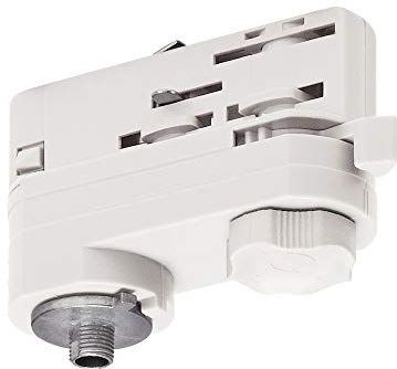SLV Onderdeel | Lampadapter voor S-TRACK 3-fasen rail, verkeerswit | S-TRACK SYSTEM