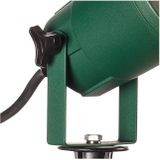 SLV prikspot BIG NAUTILUS QPAR51 / buitenarmatuur voor de verlichting van tuinen, terrassen, planten, paden, vijvers, led buitenarmaturen, buitenspots / GU10 IP65 11W groen