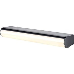 SLV wandopbouwarmatuur MARYLIN/wandverlichting binnen, wandspot / IP44 3000/4000K 11 W 890/980 lm chroom 120 graden