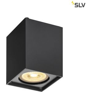 SLV ALTRA DICE CL QPAR51 wand- en plafondlamp, zwart