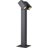 SLV staande armatuur THEO PATHLIGHT/buitenverlichting voor paden, wanden, ingangen, led outdoor tuinarmatuur / GU10 IP44 7W antraciet