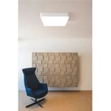 MEDO 60 SQUARE DALI Indoor LED Deckenaufbauleuchte wei&#223; 3000K