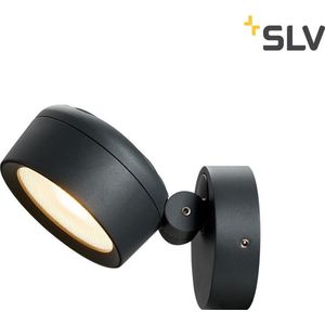 SLV 1002903 ESKINA SPOT Wandlamp, Plafondlamp LED 14.5 W Antraciet
