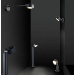 ESKINA Outdoor Displayleuchte anthrazit IP65 dimmbar
