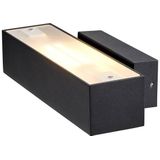 SLV ANDREAS 1002927 LED-wandlamp R7s 80 W Zwart