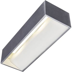 SLV LOGS IN L 1002930 LED-wandlamp LED vast ingebouwd 19 W LED Aluminium