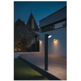 SLV staande armatuur ABRIDOR POLE 100 / led buitenverlichting voor paden, wanden, ingangen, outdoor tuinarmatuur / IP55 3000 / 4000K 14W 750lm antraciet