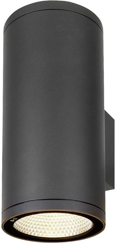 ENOLA ROUND UP DOWN L Outdoor LED Wandaufbauleuchte anthrazit CCT...