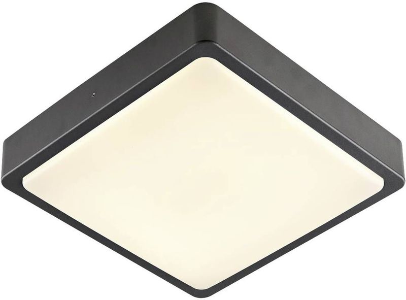 AINOS SQUARE Outdoor LED Wand- und Deckenaufbauleuchte anthrazit...