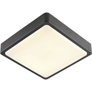 SLV 1003452 AINOS LED-plafondlamp met bewegingsmelder LED LED vast ingebouwd 18 W Antraciet