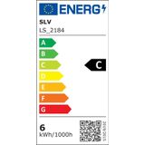 SLV staand armatuur L-LINE OUT 50 FL Pole/led buitenverlichting voor wegen, wanden, ingangen, outdoor tuinlamp / IP65 3000/4000K 7 W 490/530 lm antraciet