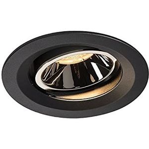 SLV 1003585 NUMINOS Move DL M/Spot LED inbouwlamp, binnenverlichting, 3000 K, 17,55 W, 1550 lm, zwart, 55 °, aluminium