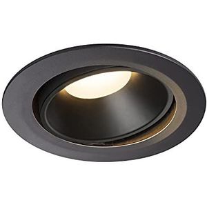 SLV NUMINOS Move DL XL LED inbouwspot inbouwlamp binnenverlichting 3000K-37,4W-3300lm-zwart-55° aluminium zwart 1003727