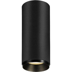 SLV LED Plafondlamp | 11W 2700K 985lm 927 | IP20 DALI Dimbaar Zwart | NUMINOS