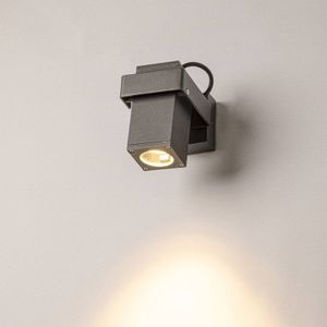 SLV  LED Plafond- Wandlamp | 1X GU10 Max 7W  |  IP65 Dimbaar | THEO