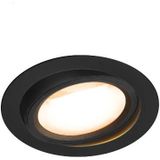 SLV 1004668 OCULUS LED-inbouwlamp LED LED vast ingebouwd 10.50 W Zwart