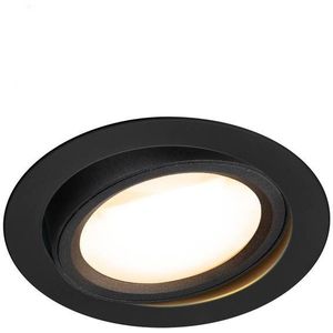 SLV 1004668 OCULUS LED-inbouwlamp LED LED vast ingebouwd 10.50 W Zwart