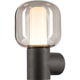 SLV wandopbouwarmatuur OVALISK WL/verlichting voor wanden, wegen, ingangen, tuinlamp / IP65 3000/4000K 9 W 560/600 lm antraciet