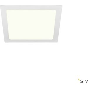 SLV plafondinbouwarmatuur SENSER 24 DL/ledspot, schijnwerper, plafondspot, plafondarmatuur, inbouwarmatuur, binnenverlichting / 4000K 1240 lm wit 110 graden