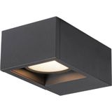 SLV Eskina Frame Wandlamp, buitenverlichting van de ingang van het huis, muren, terrassen, gevels, trappen, led-wandlamp, binnen LED, schakelaar CCT 3000/4000 K